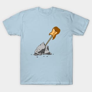 Guitar in stone T-Shirt